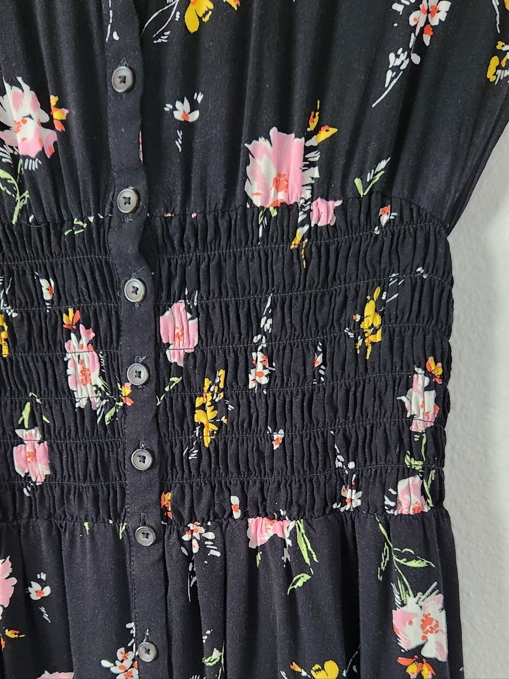 Free People Lined Smocked Dress - Picture 6 of 11